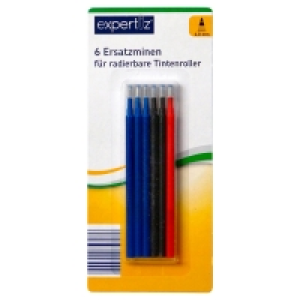 EXPERTIZ Radierbare Tintenroller oder Ersatzminen, 4er-/6er-Set 2.99 €