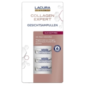 Aldi Süd  LACURA Collagen Expert Gesichtsampullen 14 ml