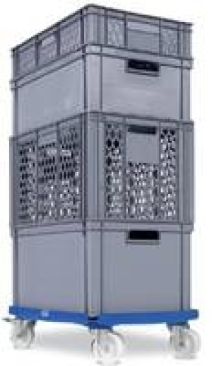 Transport- und Lagerbeh&auml;lter, Eurobeh&auml;lter vergittert, z. B. 60 x 40 x