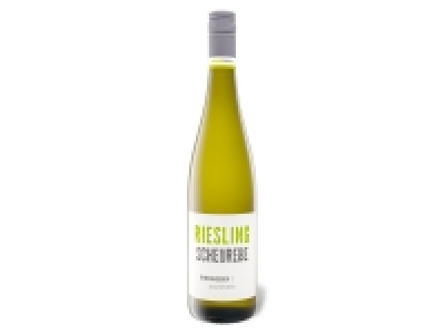 Riesling Scheurebe Rheinhessen QbA halbtrocken, Weißwein 2021