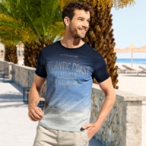 Herren-T-Shirt mit Farbverlauf 9.99 €