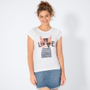 Damen-T-Shirt mit tollem Frontaufdruck 4.79 €