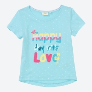 Mädchen-T-Shirt mit Pailletten 5.99 €