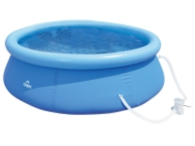 CRIVIT Quick-up-Pool, Ø 240 x H 63 cm, inkl. Filterpumpe 44.44 €