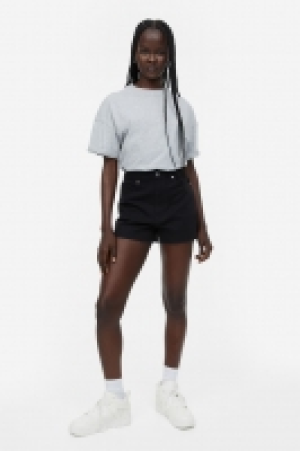 Twillshorts mit hohem Bund 10.99 €