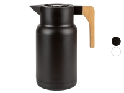 ERNESTO® Isolierkanne, mit Holzgriff