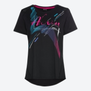 NKD  Damen-Fitness-T-Shirt mit Frontaufdruck