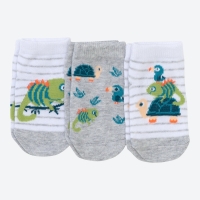 NKD  Baby-Jungen-Sneaker-Socken, 3er-Pack