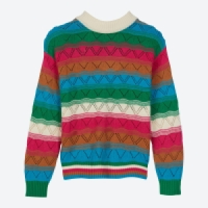 NKD  Damen-Feinstrick-Pullover mit Lochmuster