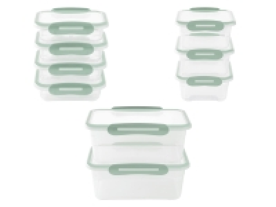 ERNESTO® Frischhaltedosen-Set, mit Klickverschlüssen