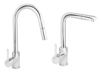 Lidl Livarno Home LIVARNO home Design Küchenarmatur, mit ca. 30 cm langem Schlauch