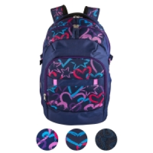 Aldi Süd  LIVE IN STYLE Schulrucksack-Set, 3-tlg.