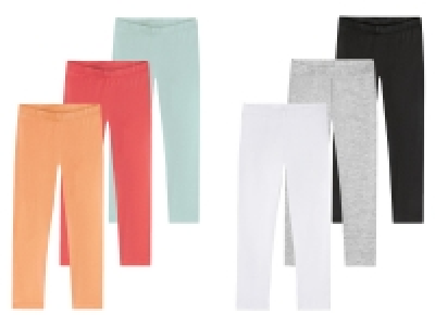 lupilu® Kleinkinder Mädchen Leggings, 3 Stück, mit Baumwolle 5.99 €