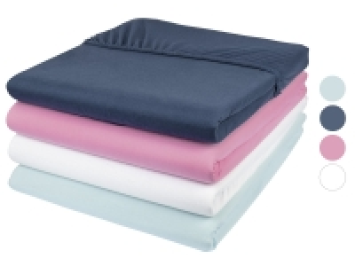 LIVARNO home Jersey Spannbettlaken, 90-100 x 200 cm 5.99 €