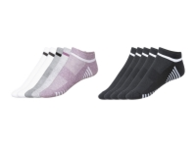 CRIVIT Damen Sneakersocken, 5 Stück, mit Baumwolle