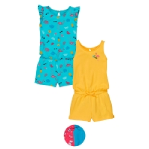 Aldi Süd  IMPIDIMPI Kleinkinder Jumpsuits, 2er-Set