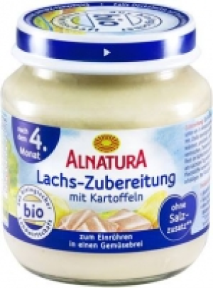 Lachs-Zubereitung mit Kartoffeln 1.99 €