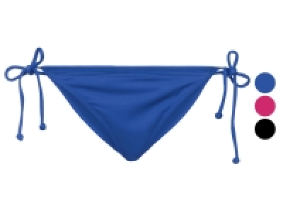 esmara® Damen Bikini Unterteil Minislip, mit seitlichen Bindebändern