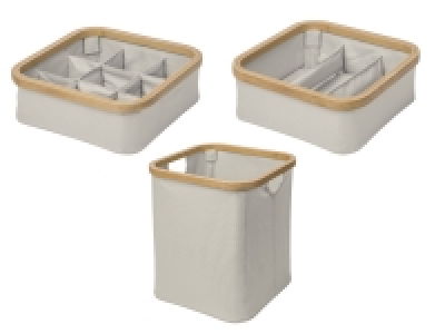 LIVARNO home Organizer, mit Bambusrahmen 9.99 €