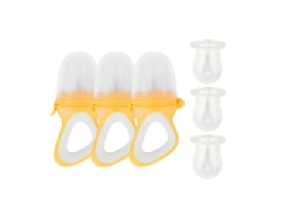 Badabulle Fruchtsauger, weicher Silikon, 3er Set