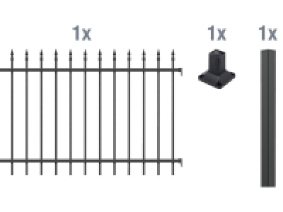 GAH ALBERTS Zaun-Anbauset Chaussee, zum Aufschrauben 225.05 €