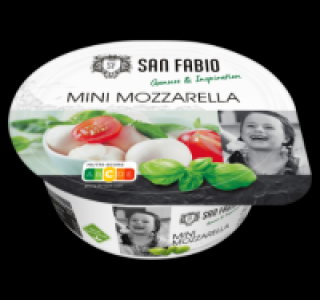 SAN FABIO Mini Mozzarella 1.09 €