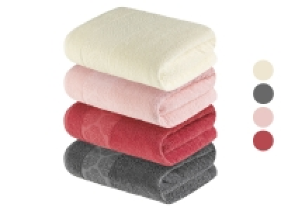 LIVARNO home Frottier-Badetuch, 100 x 150 cm 9.99 €