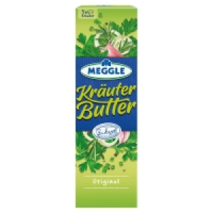 MEGGLE Kräuterbutter oder Kräuterbutter-Trio 100 g 1.29 €