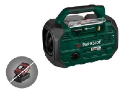PARKSIDE® 20 V Akku-Kompressor »PKA 20-Li B2«, ohne Akku und Ladegerät 39.99 €