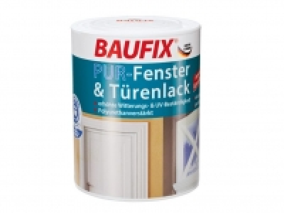 BAUFIX Pur-Fenster- und Türenlack, Blauer Engel, 1 l