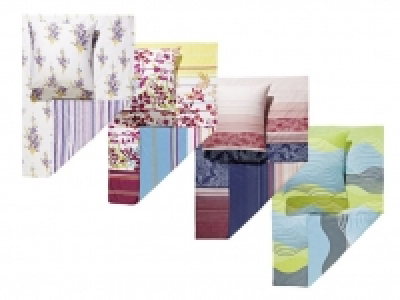 MERADISO&reg; Satin-Wendebettw&auml;sche, 135 x 200 cm