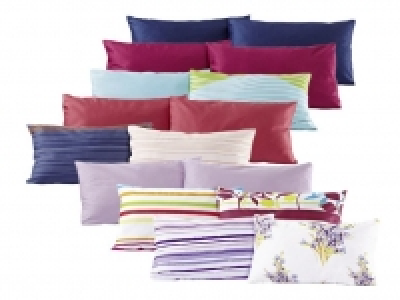 MERADISO&reg; 2 Satin-Kissenbez&uuml;ge, 40 x 80 cm