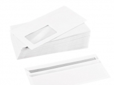 UNITED OFFICE&reg; 100 Briefumschl&auml;ge mit Fenster