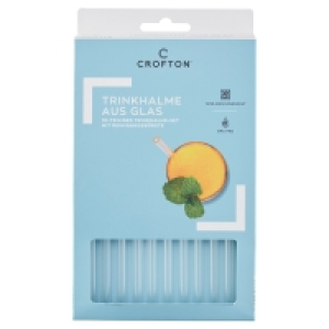 CROFTON Trinkhalme aus Glas 3.99 €