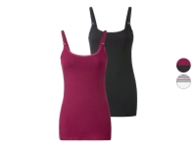 esmara® Damen Still-Tops, 2 Stück, mit Bio-Baumwolle 7.99 €