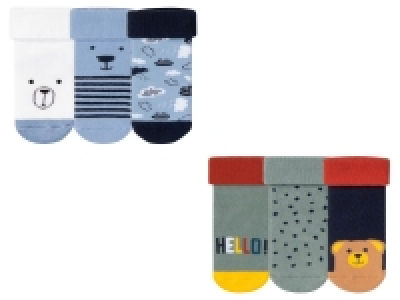 Lidl Lupilu® lupilu® Baby Jungen Socken, mit rutschhemmenden ABS-Noppen