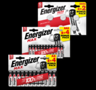 ENERGIZER Batterien MAX®
