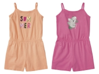 Lidl Lupilu® lupilu® Kleinkinder Mädchen Jumpsuit aus reiner Baumwolle