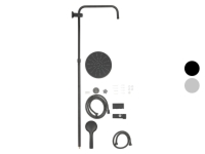 LIVARNO home Überkopfbrauseset, höhenverstellbar, mit 3 Strahlarten 44.99 €