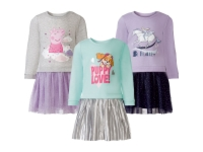 Mädchen Kinder / Kleinkinder Kleid mit Glitzereffekt