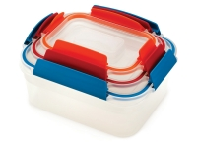 Joseph Joseph Duo 3-teiliges Vorratsbehälter-Set - Mehrfarbig