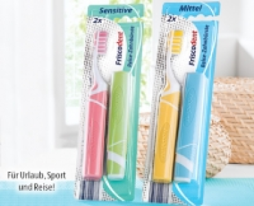 FRISCODENT Reise-Zahnb&uuml;rste, 2&nbsp;St&uuml;ck