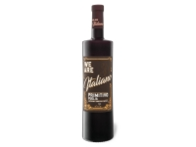 Lidl  We are Italiano Primitivo Puglia IGP halbtrocken, Rotwein 2021