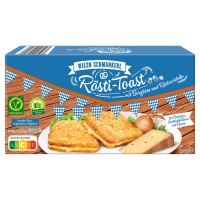Aldi Süd  WIESN SCHMANKERL Rösti-Toast 400 g