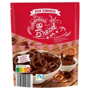 Aldi Süd  WIESN SCHMANKERL Schokolierte Brezeln 140 g