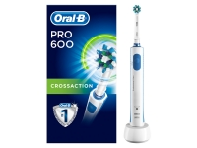 Oral B Oral-B »PRO 600« CrossAction Elektrische Zahnbürste mit Timer