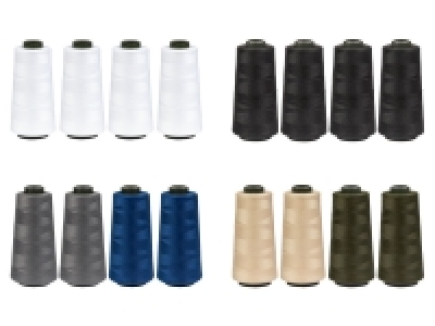 crelando® Overlock Nähgarn, 2.500 m, 4-teilig