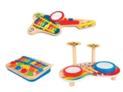 Lidl Playtive Playtive Holz Musikset, Echtholz