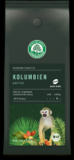 Ebl Naturkost  Lebensbaum Kolumbien Kaffee ganze Bohne