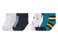Lidl Lupilu® lupilu® Kleinkinder Socken, 7 Paar, mit hohem Bio-Baumwollanteil